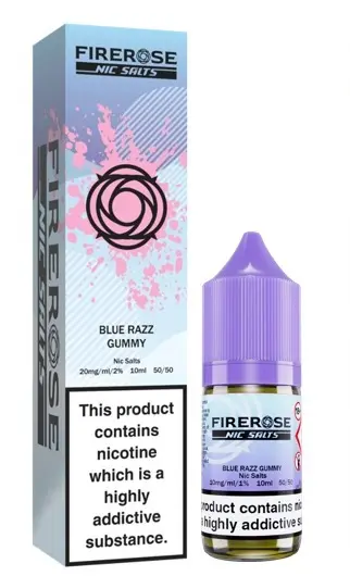 Firerose 5000 Nic salt - Blue Razz Gummy- 10ml 